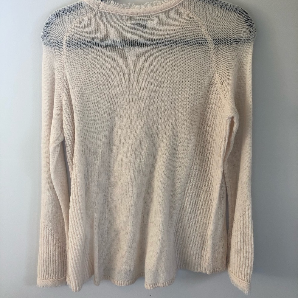 Cream Lucky Brand Sweater - Picture 2 of 2
